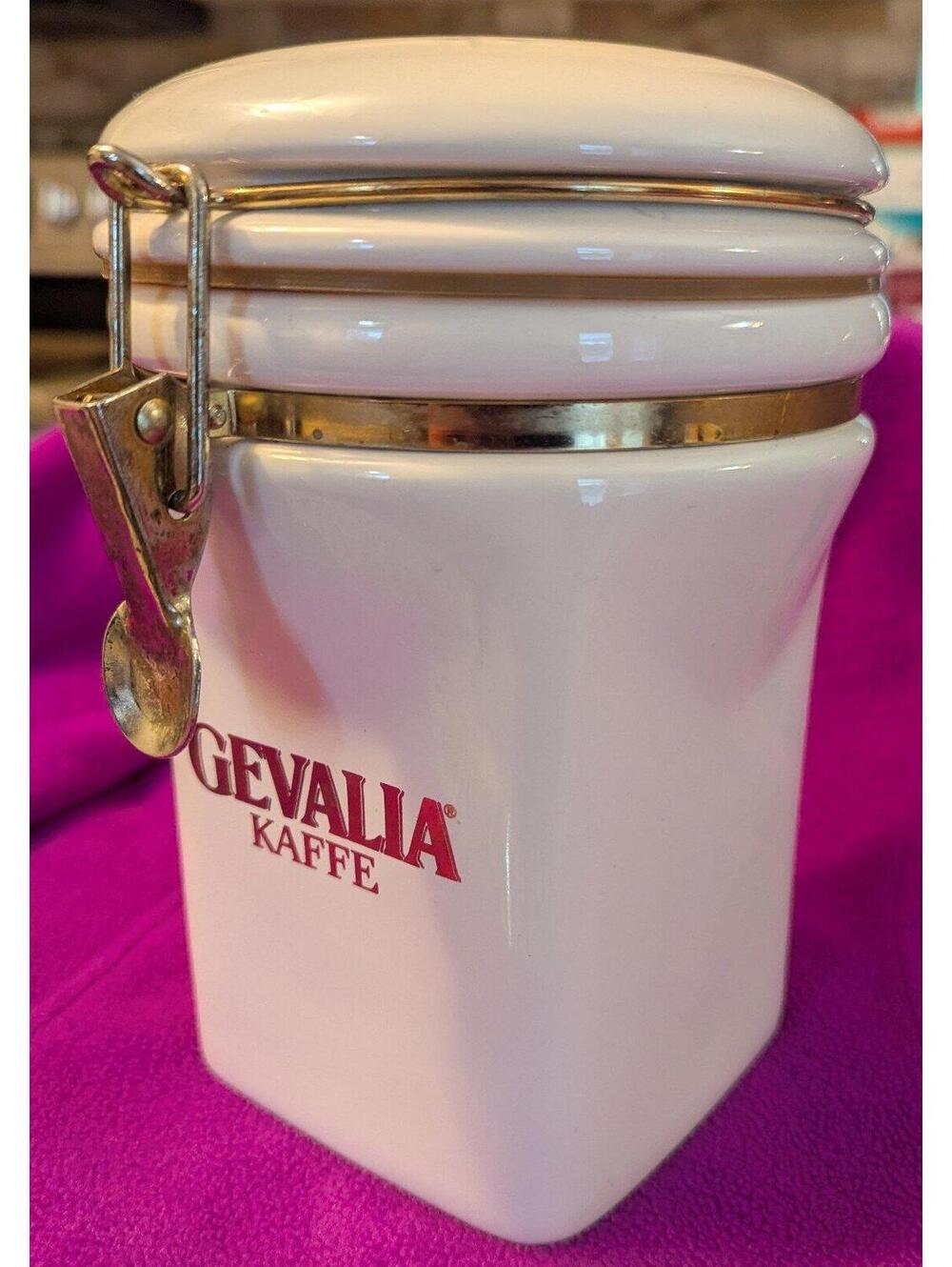 Vintage Gevalia Kaffe Canister